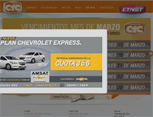 Tablet Screenshot of cabletelevisoracolor.com